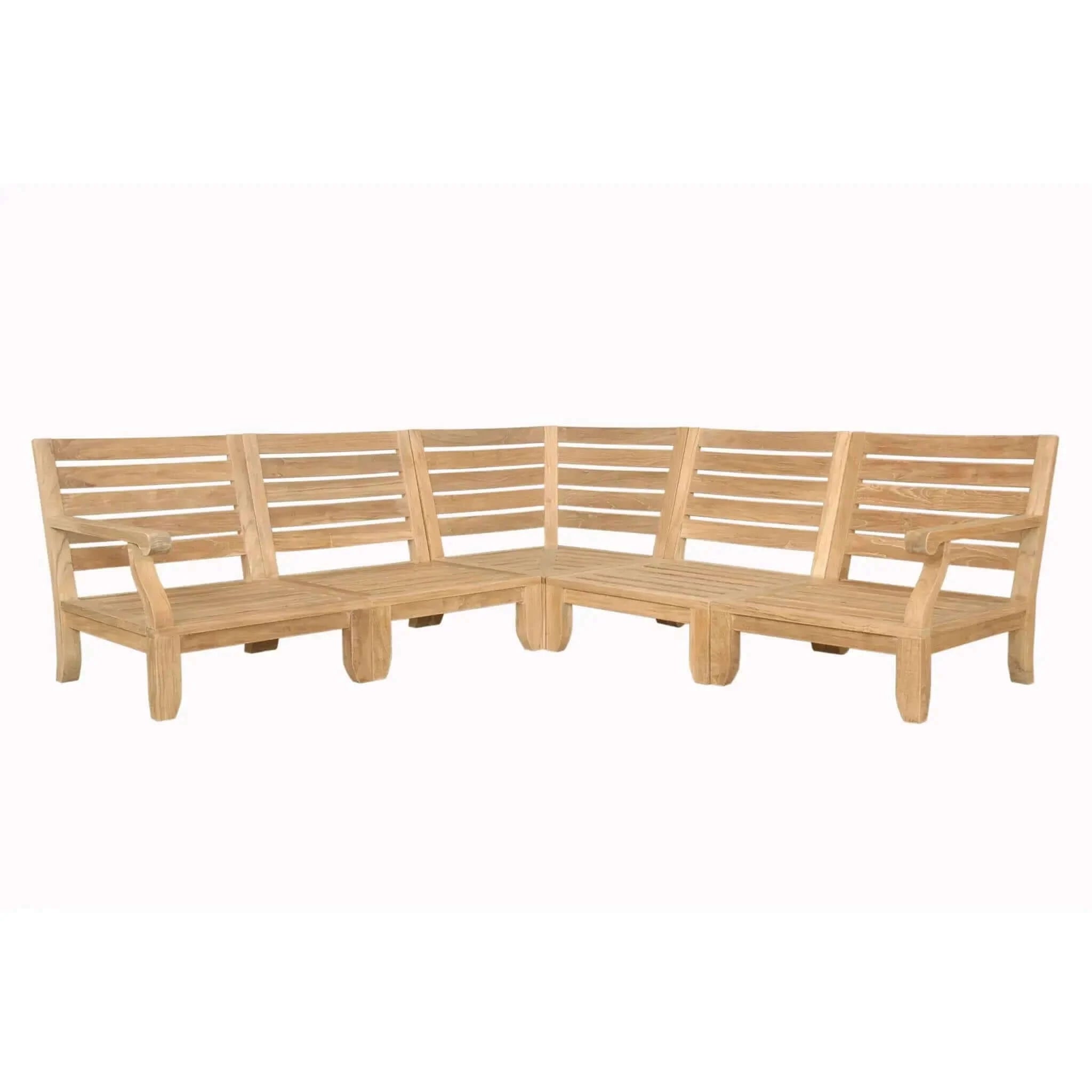 Anderson Teak Riviera Luxe 5-Pieces Modular Set-92