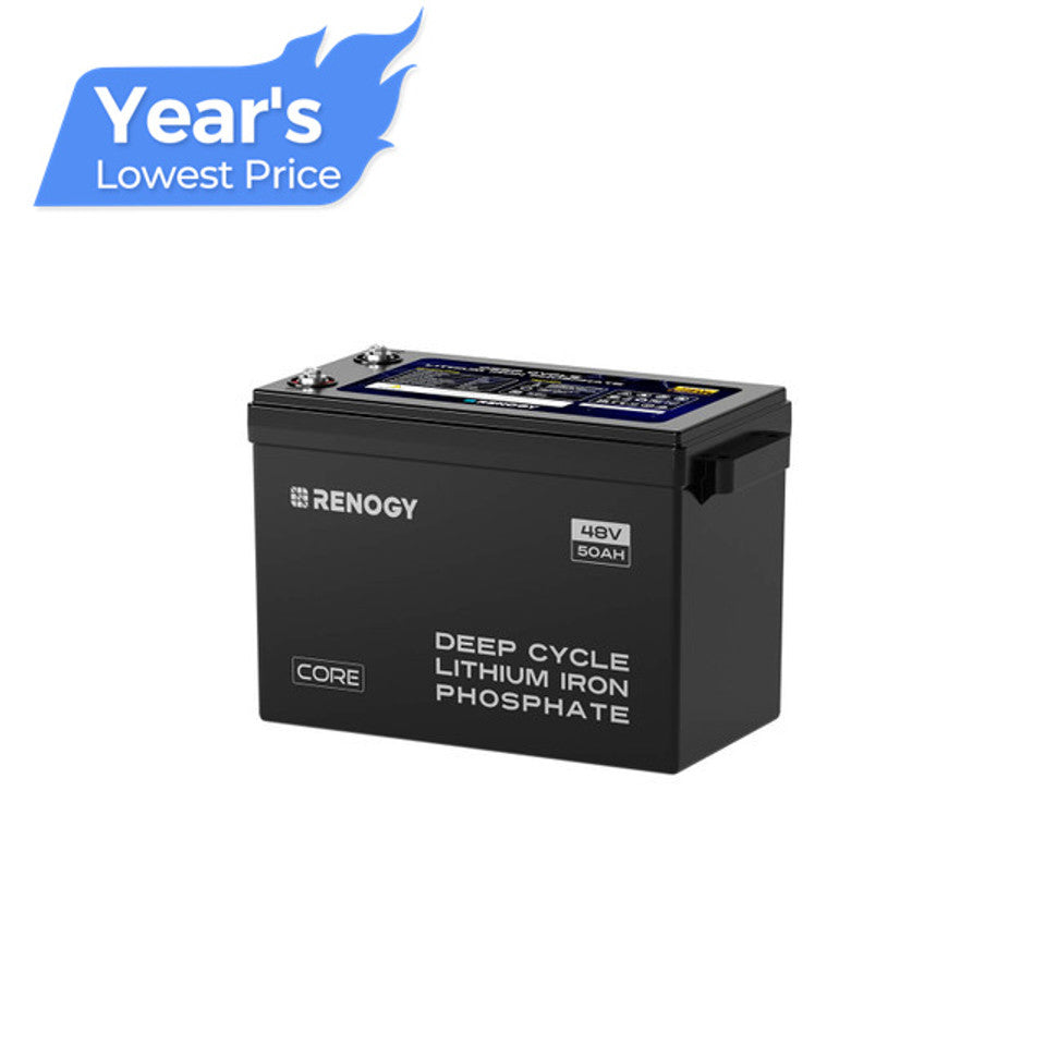 Renogy 48V 50Ah Smart Lithium Iron Phosphate Battery