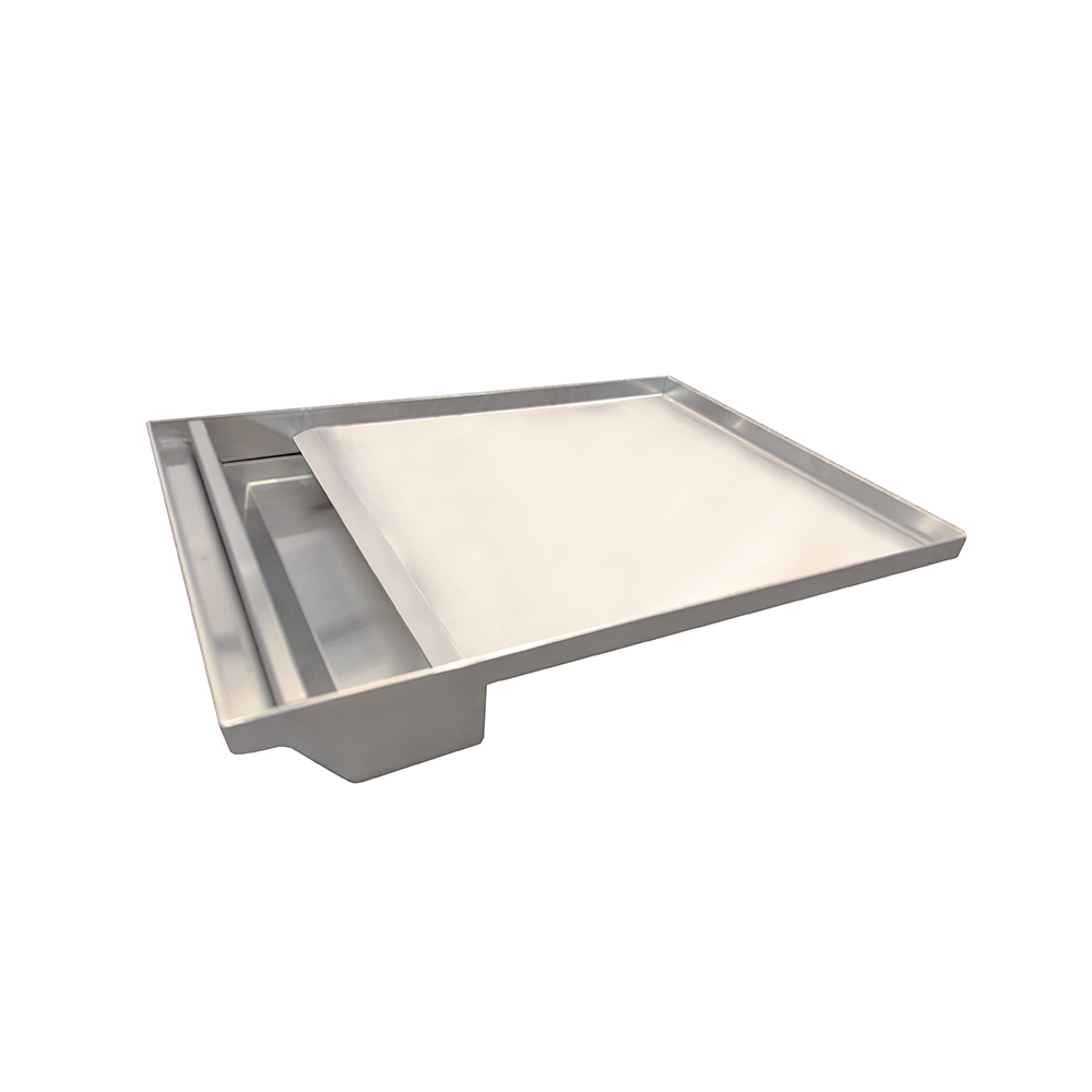 Renaissance Dual Plate Stainless Steel Griddle - RSSG4