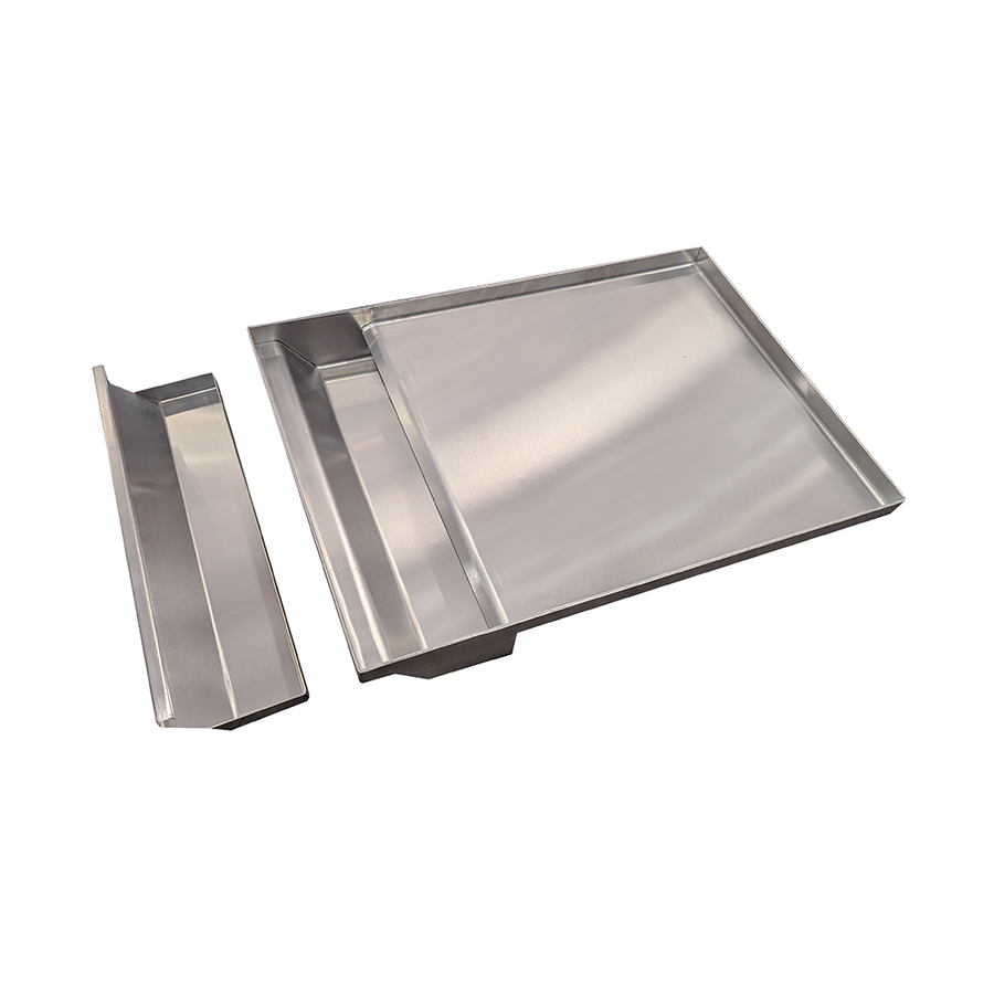 Renaissance Dual Plate Stainless Steel Griddle - RSSG4