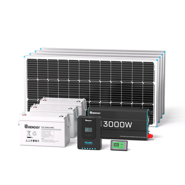 Renogy 400W Complete Kit for Workshop/Shed