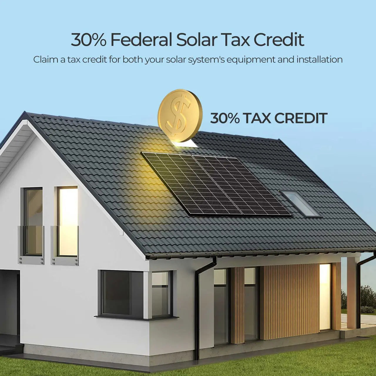 Renogy 320W N-Type Solar Panel（2-Pack） RSP320DC-BKx2-US