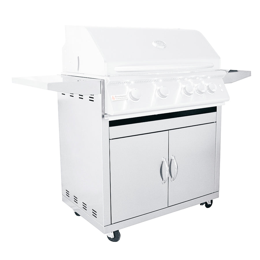 RCS Renaissance Freestanding Grill Cart for RJC32A/L - RJCMC