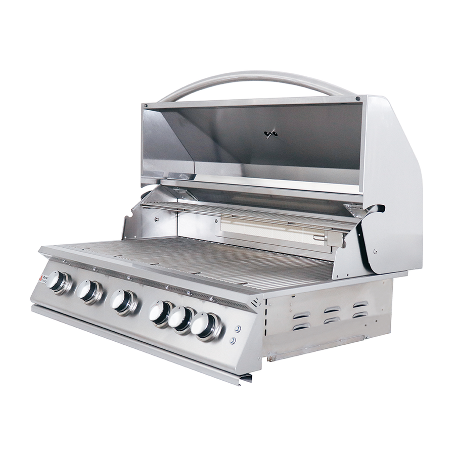 RCS Renaissance 40" Premier Built-In Grill w/ LED Lights - RJC40AL
