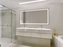 Krugg Icon 66″ X 36″ LED Bathroom Mirror w/ Dimmer & Defogger | Large Lighted Vanity Mirror