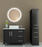 Krugg Icon Round 24″ x 24″ LED Bathroom Mirror w/ Dimmer & Defogger | Round Lighted Vanity Mirror
