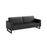 Safco Lounge Sofa w/ Metal Legs 224738