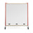 Safco Whiffle Triple Rolling Storage Cart - 48”H 223987