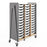 Safco Whiffle Triple Storage Cart - 60” 223988