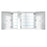 Krugg Svange 60″ X 42″ Double LED Medicine Cabinet w/Dimmer & Defogger 6042DLLR