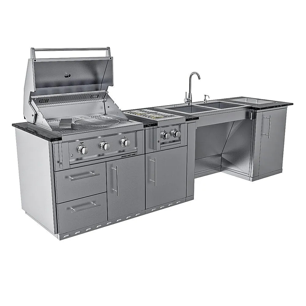 Sunstone THE SUMMIT 10FT ADA-Compliant Cabinet Island Package – SCPSUMMIT10