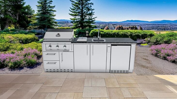 Sunstone THE BAYOU 8 Foot 6 Inches Cabinet Island Package – SCPBAYOU8.6