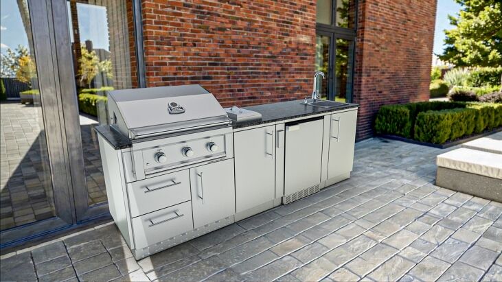 Sunstone THE BAYOU 8 Foot 6 Inches Cabinet Island Package – SCPBAYOU8.6