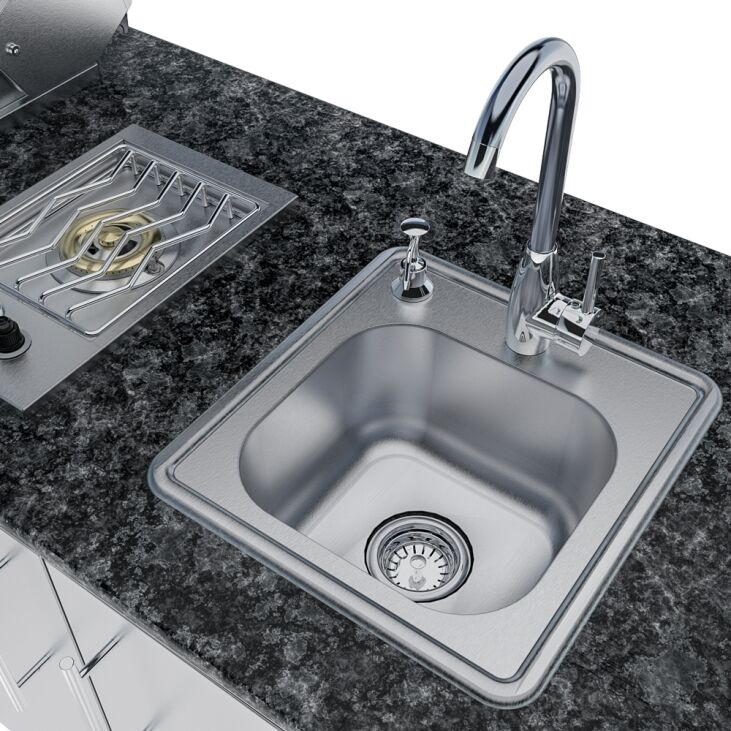 Sunstone THE BAYOU 8 Foot 6 Inches Cabinet Island Package – SCPBAYOU8.6