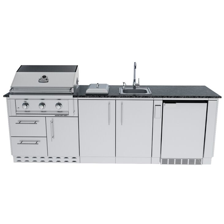 Sunstone THE BAYOU 8 Foot 6 Inches Cabinet Island Package – SCPBAYOU8.6