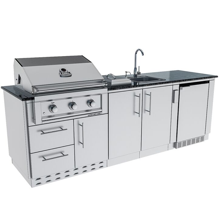 Sunstone THE BAYOU 8 Foot 6 Inches Cabinet Island Package – SCPBAYOU8.6