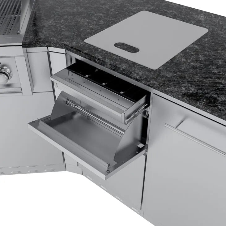 Sunstone THE BIG-TEXAN 21FT Outdoor Cabinet large Island Package – SCPBIGTEX21