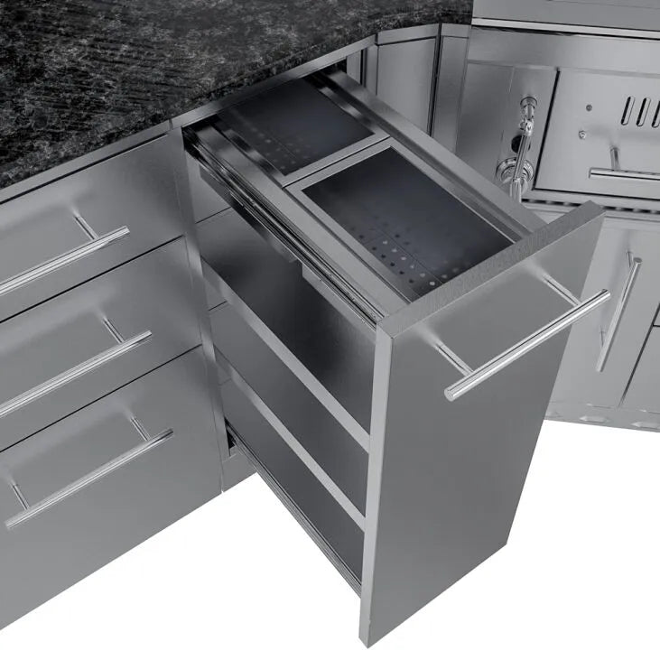 Sunstone THE BIG-TEXAN 21FT Outdoor Cabinet large Island Package – SCPBIGTEX21