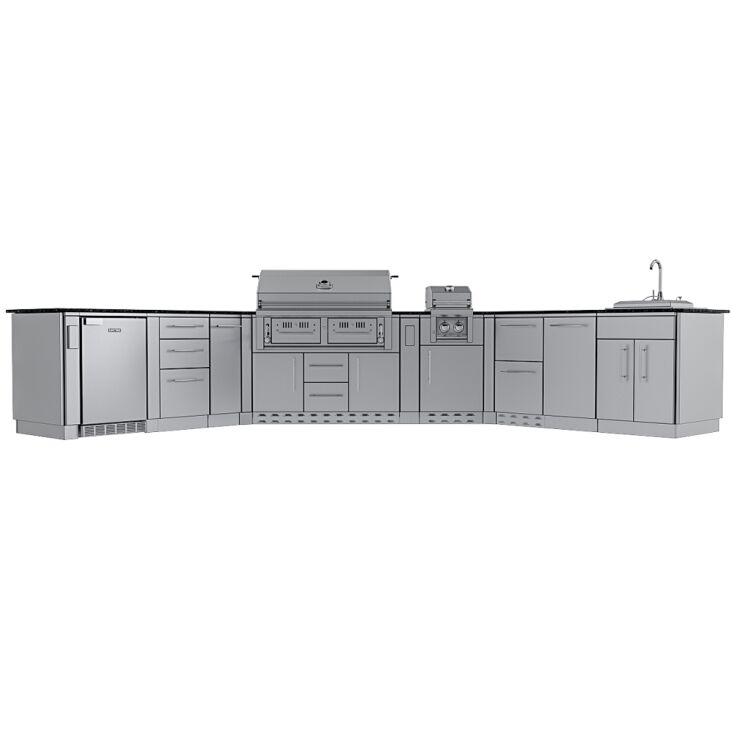 Sunstone THE BIG-TEXAN 21FT Outdoor Cabinet large Island Package – SCPBIGTEX21