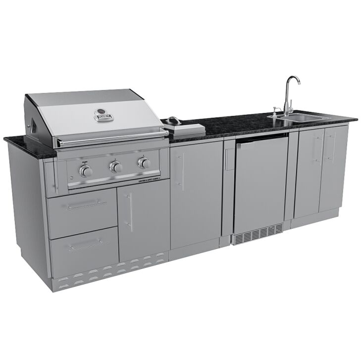 Sunstone THE BRAZOS 9 Foot Cabinet Island Package – SCPBRAZOS9