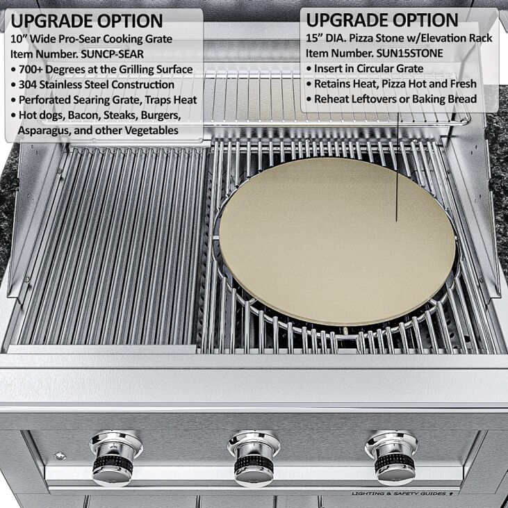 Sunstone THE BRAZOS 9 Foot Cabinet Island Package – SCPBRAZOS9