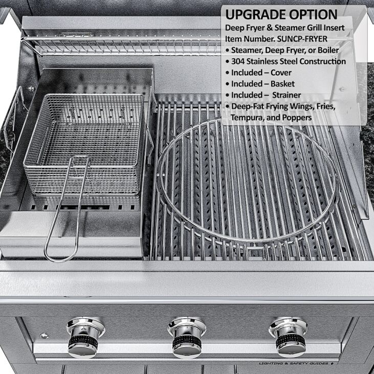 Sunstone THE BRAZOS 9 Foot Cabinet Island Package – SCPBRAZOS9