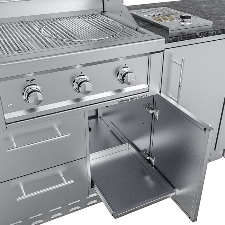 Sunstone THE BRAZOS 9 Foot Cabinet Island Package – SCPBRAZOS9