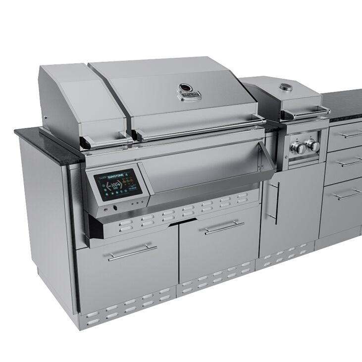 Sunstone THE CYPRESS 11.6FT Outdoor Cabinet large Island Package – SCPCYPRESS11.6