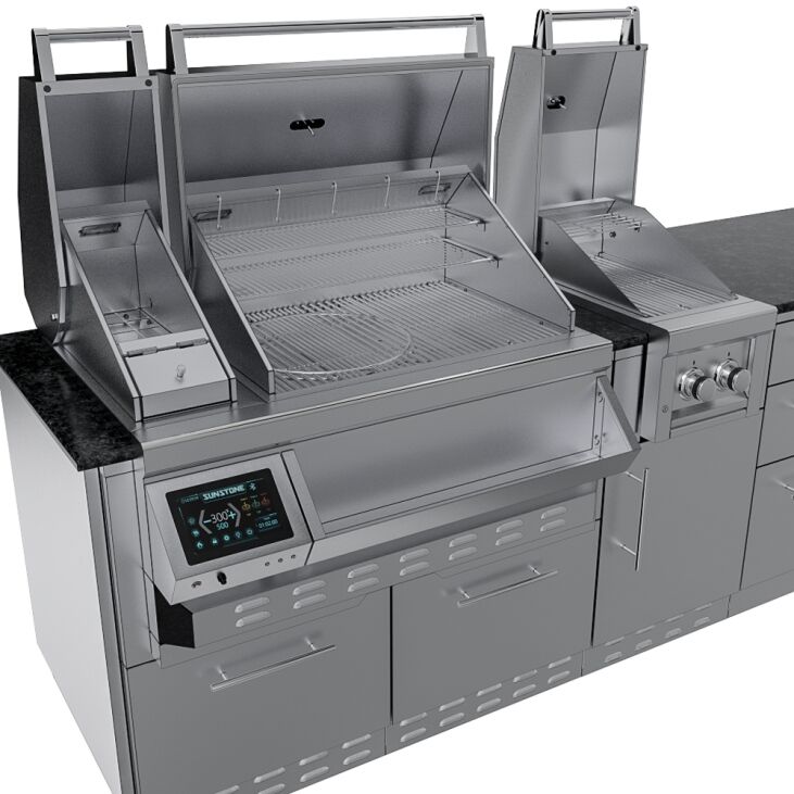 Sunstone THE CYPRESS 11.6FT Outdoor Cabinet large Island Package – SCPCYPRESS11.6