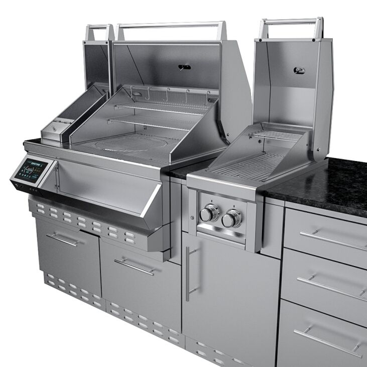 Sunstone THE CYPRESS 11.6FT Outdoor Cabinet large Island Package – SCPCYPRESS11.6