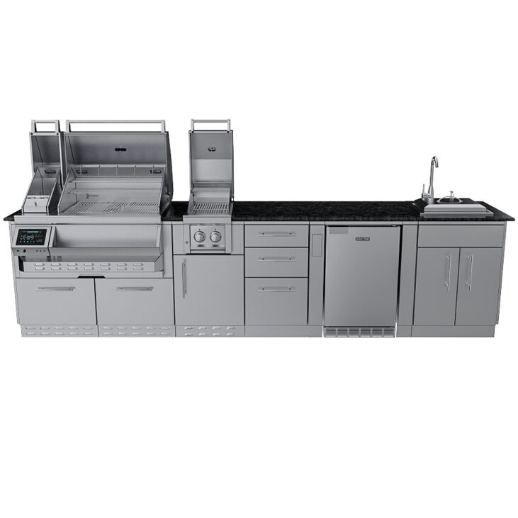 Sunstone THE CYPRESS 11.6FT Outdoor Cabinet large Island Package – SCPCYPRESS11.6