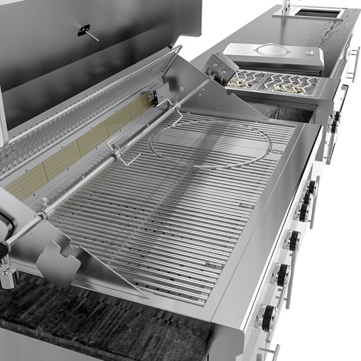 Sunstone THE FRENCH QUARTER 13 Foot 7 Inch Large Expansive Island Package – SCP_FRENCHQUARTER13.7