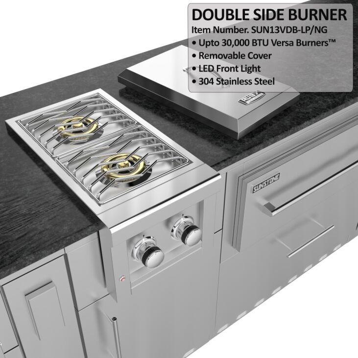 Sunstone THE FRENCH QUARTER 13 Foot 7 Inch Large Expansive Island Package – SCP_FRENCHQUARTER13.7