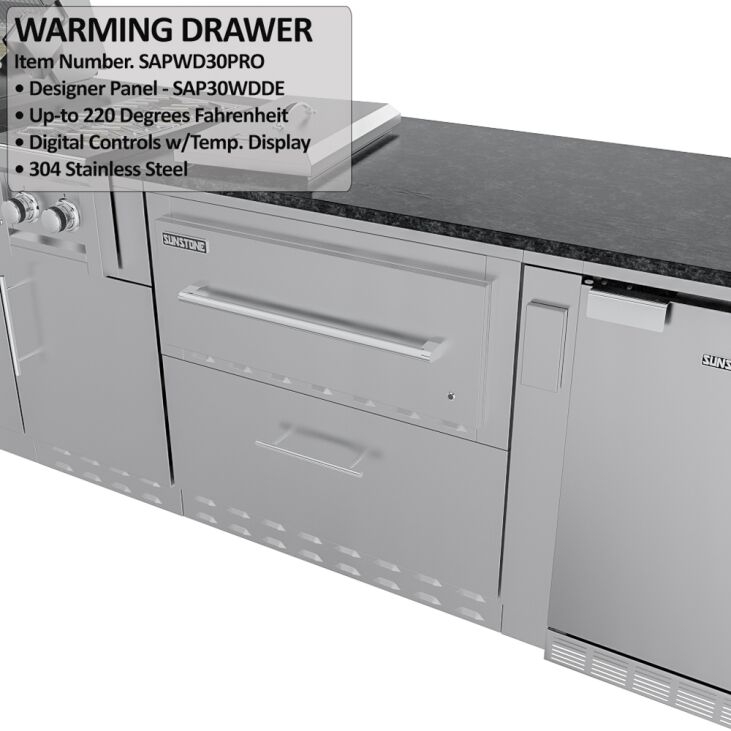 Sunstone THE FRENCH QUARTER 13 Foot 7 Inch Large Expansive Island Package – SCP_FRENCHQUARTER13.7