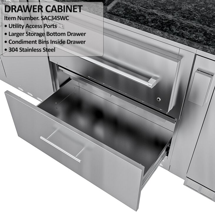 Sunstone THE FRENCH QUARTER 13 Foot 7 Inch Large Expansive Island Package – SCP_FRENCHQUARTER13.7