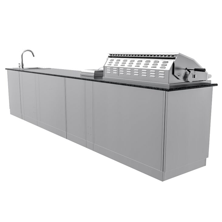 Sunstone THE FRENCH QUARTER 13 Foot 7 Inch Large Expansive Island Package – SCP_FRENCHQUARTER13.7