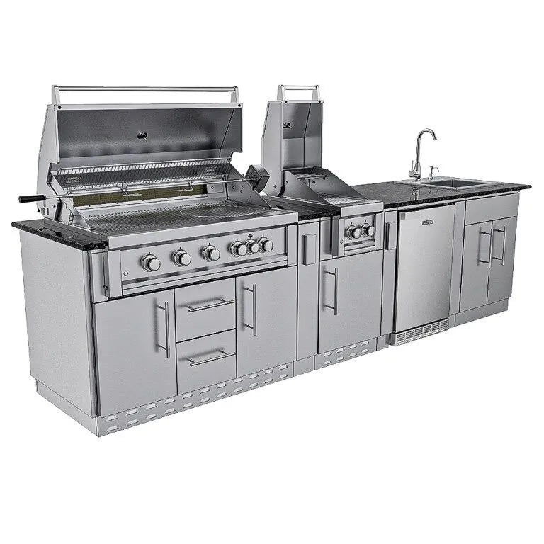 Sunstone THE GULF BREEZE 10 Foot Expansive High Quality Cabinet Island Package – SCPGULFBREEZE10.2