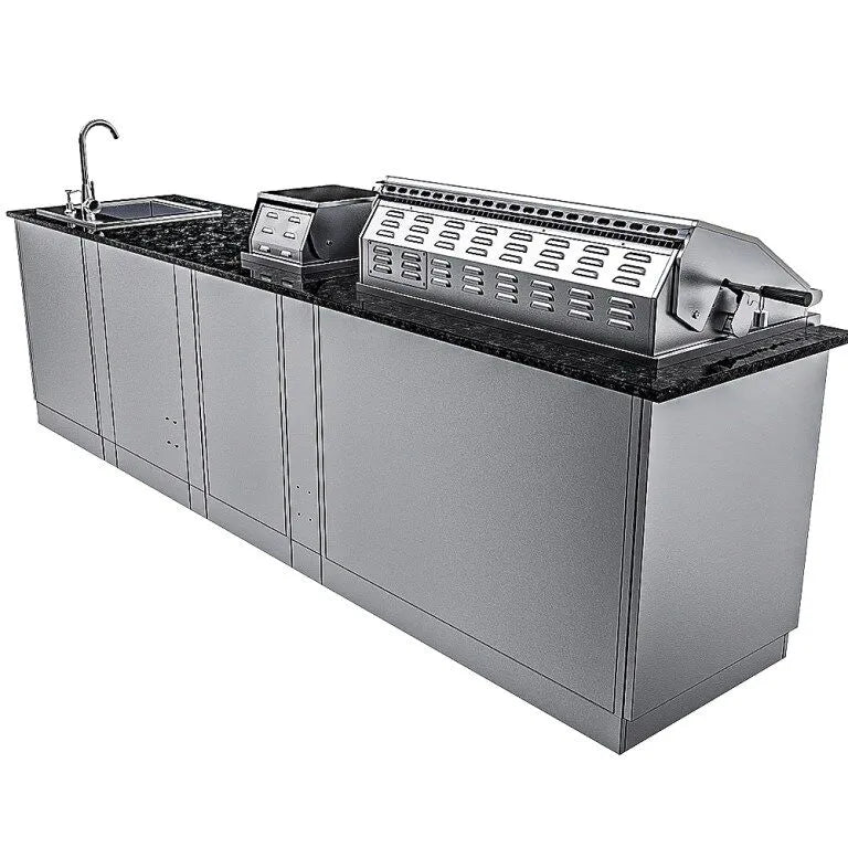 Sunstone THE GULF BREEZE 10 Foot Expansive High Quality Cabinet Island Package – SCPGULFBREEZE10.2