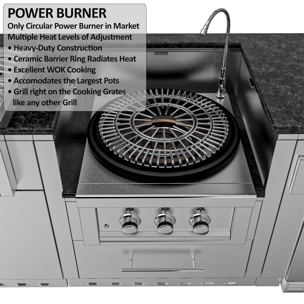 Sunstone THE HILL COUNTRY 13 Foot 6 Island Package – SCPHILLCOUNTRY13.6