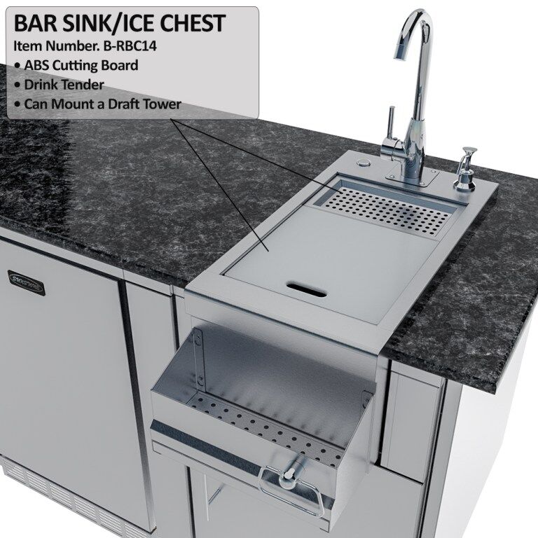 Sunstone THE SAVANNA 16FT Outdoor Cabinet Package with 60° Angle – SCPSAVANNA16