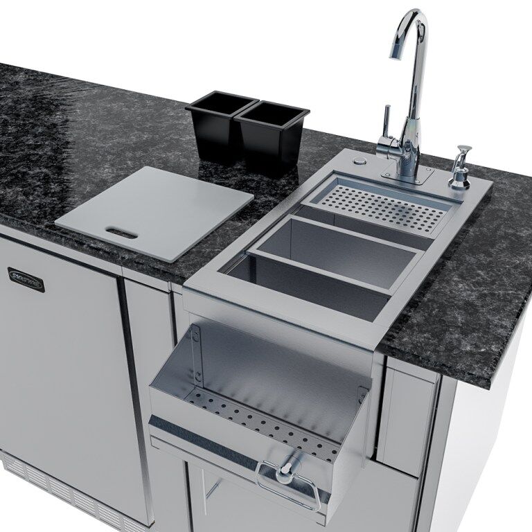 Sunstone THE SAVANNA 16FT Outdoor Cabinet Package with 60° Angle – SCPSAVANNA16