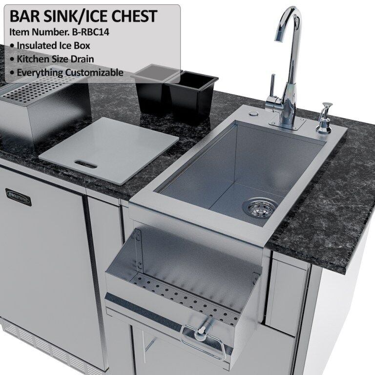 Sunstone THE SAVANNA 16FT Outdoor Cabinet Package with 60° Angle – SCPSAVANNA16