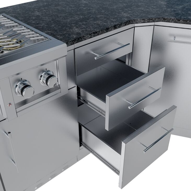 Sunstone THE SAVANNA 16FT Outdoor Cabinet Package with 60° Angle – SCPSAVANNA16