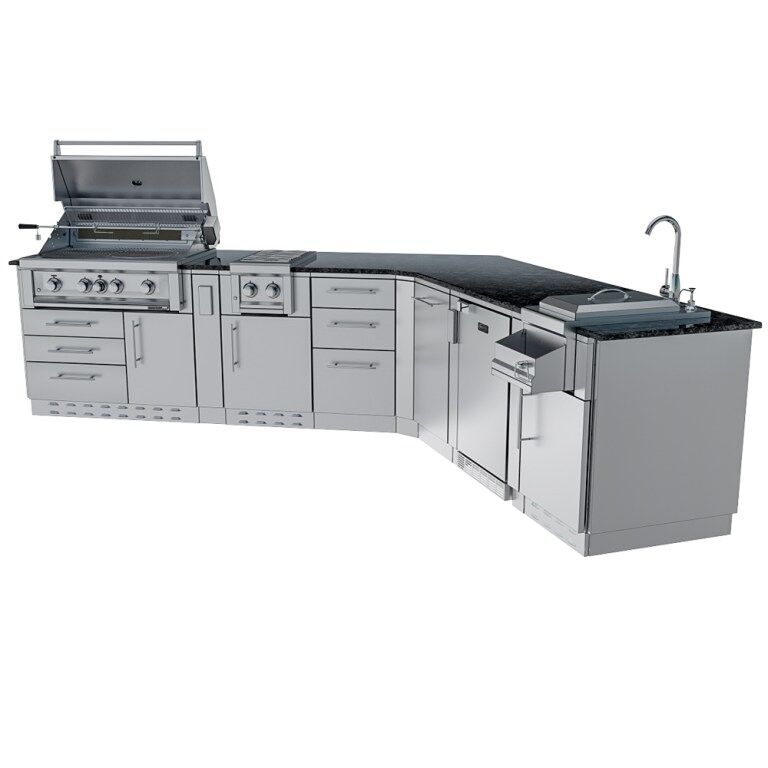 Sunstone THE SAVANNA 16FT Outdoor Cabinet Package with 60° Angle – SCPSAVANNA16