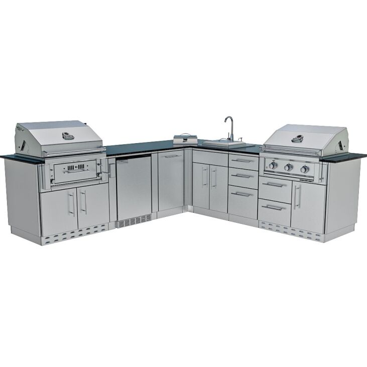 Sunstone THE TEXAS TANGO 19FT Outdoor Cabinet large Island Package – SCPTXTANGO19