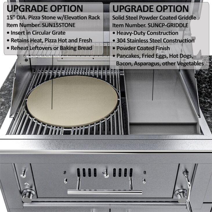 Sunstone THE TEXAS TANGO 19FT Outdoor Cabinet large Island Package – SCPTXTANGO19