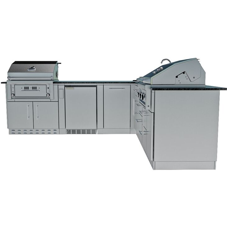 Sunstone THE TEXAS TANGO 19FT Outdoor Cabinet large Island Package – SCPTXTANGO19