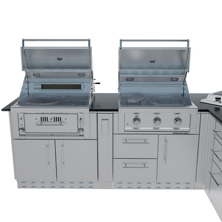 Sunstone THE TEXAS TANGO 19FT Outdoor Cabinet large Island Package – SCPTXTANGO19