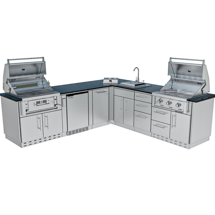 Sunstone THE TEXAS TANGO 19FT Outdoor Cabinet large Island Package – SCPTXTANGO19