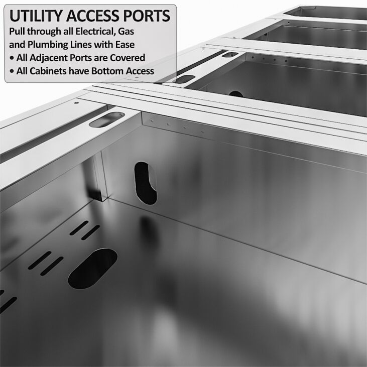 Sunstone THE TEXAS TANGO 19FT Outdoor Cabinet large Island Package – SCPTXTANGO19